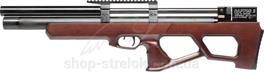Гвинтівка пневматична Raptor 3 Standart Plus HP PCP кал. 4,5 мм від компанії Магазин «СТРІЛОК» - фото 1