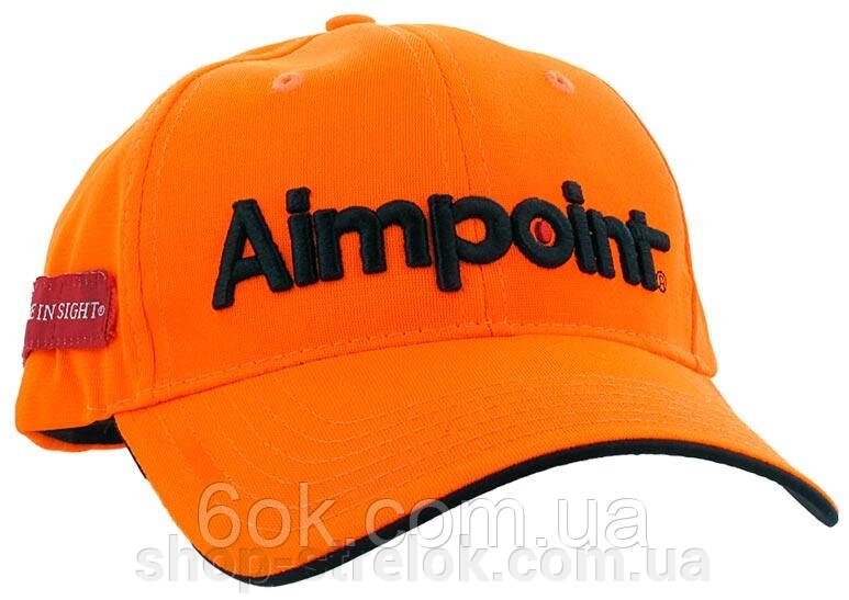 Кепка Aimpoint Orange Big black embroidered logo від компанії Магазин «СТРІЛОК» - фото 1