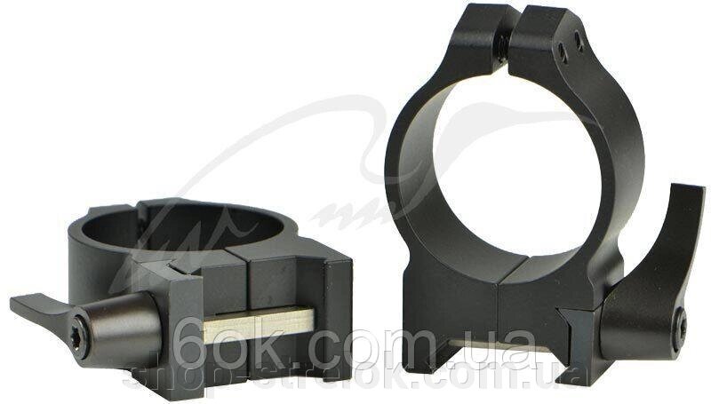 Кільця швидкознімні Warne Maxima Quick Detach Ring. d — 30 мм. Medium. Weaver/Picatinny від компанії Магазин «СТРІЛОК» - фото 1