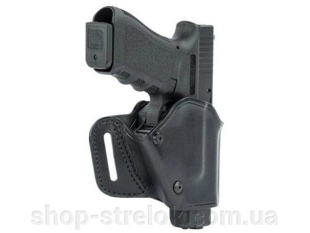 Кобура BLACKHAWK GripBreak c замком на скобі для Glock 17.19,22,23,31,32 ц: чорний від компанії Магазин «СТРІЛОК» - фото 1
