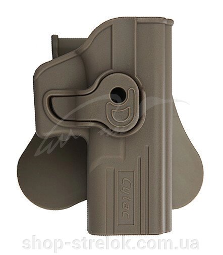 Кобура Cytac для Glock 19/23/32 обертається ц:пісочний від компанії Магазин «СТРІЛОК» - фото 1