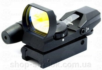 Коліматорний приціл SightecS Laser Dual Shot Reflex Sight відкритий (FT13002) від компанії Магазин «СТРІЛОК» - фото 1