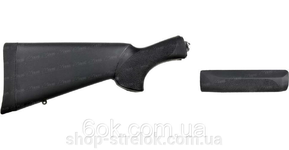 Комплект Hogue OverMolded (доклад + цівку) для Remington 870 кал. 12. Колір - чорний від компанії Магазин «СТРІЛОК» - фото 1