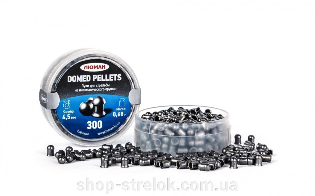 Кулі Люман Domed pellets, 0,68 (300 шт) від компанії Магазин «СТРІЛОК» - фото 1