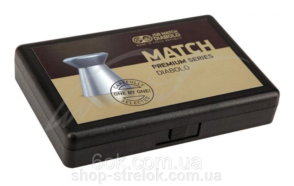 Кулі пневматичні JSB Match Premium MW. Кал. 4.49 мм. Вага - 0.52 р. 200 шт/уп від компанії Магазин «СТРІЛОК» - фото 1
