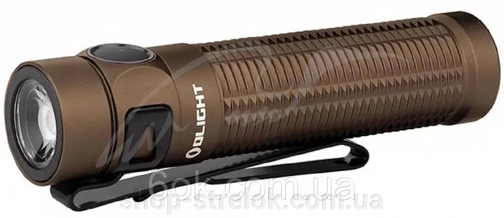 Ліхтар Olight Baton 3 Pro. Desert tan від компанії Магазин «СТРІЛОК» - фото 1