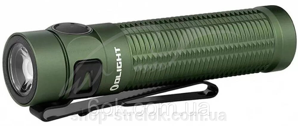 Ліхтар Olight Baton 3 Pro. OD Green від компанії Магазин «СТРІЛОК» - фото 1