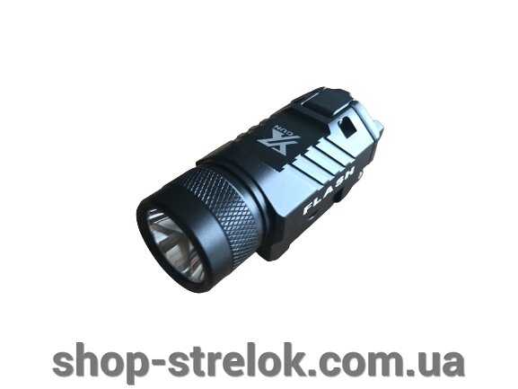 Ліхтарик X-GUN FLASH 1200 Lm BLACK від компанії Магазин «СТРІЛОК» - фото 1