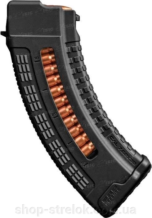 Магазин FAB Defense Ultimag AK 30R Black кал. 7,62х39 з вікном. Колір - чорний від компанії Магазин «СТРІЛОК» - фото 1