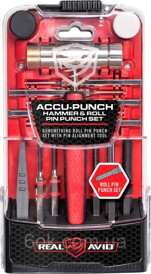 Набір інструментів Real Avid Accu-Punch Hammer & Roll Pin від компанії Магазин «СТРІЛОК» - фото 1