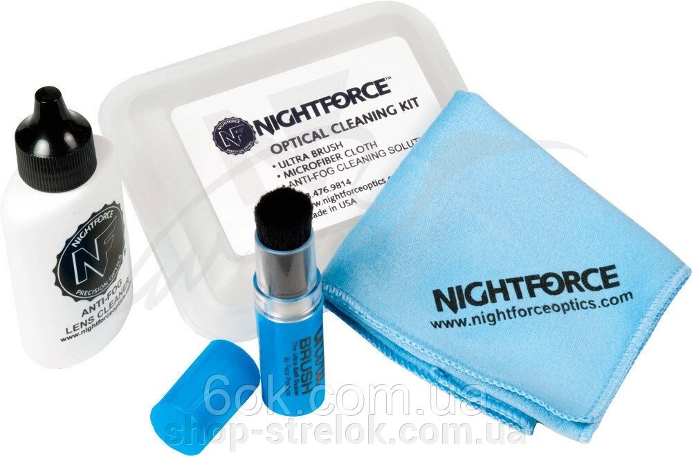 Набір по догляду за оптикою Nightforce Optical Cleaning Kit від компанії Магазин «СТРІЛОК» - фото 1