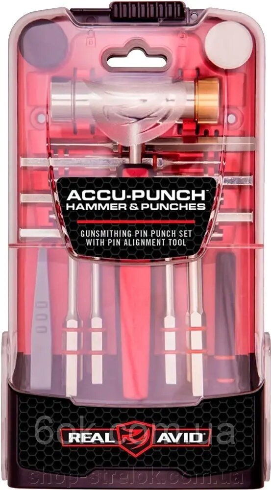 Набір Real Avid Accu-Punch Hammer&Punches від компанії Магазин «СТРІЛОК» - фото 1