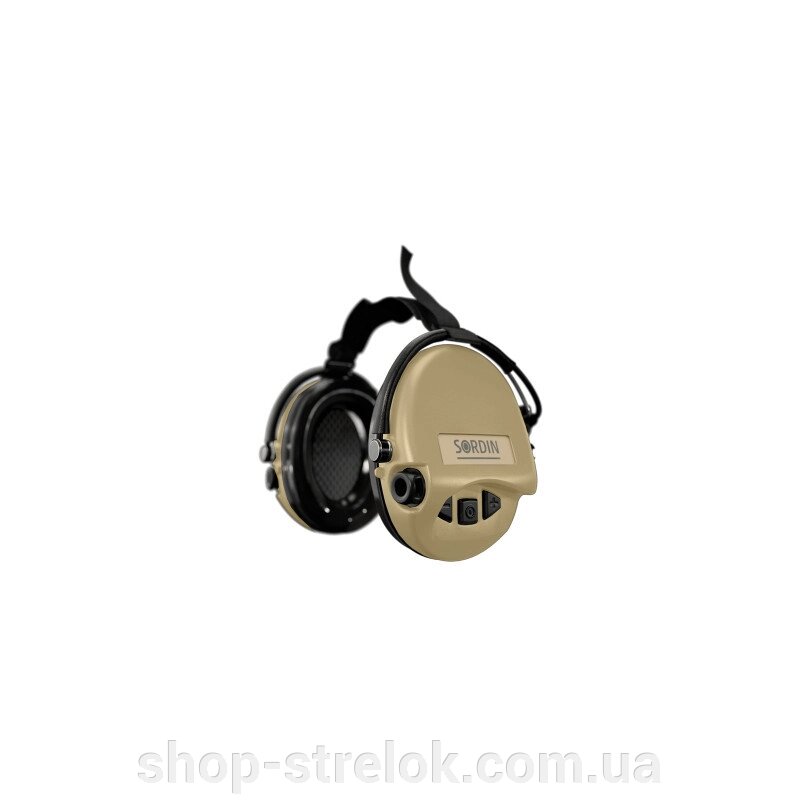 Навушники Sordin Supreme MIL AUX NECKBAND SAND від компанії Магазин «СТРІЛОК» - фото 1
