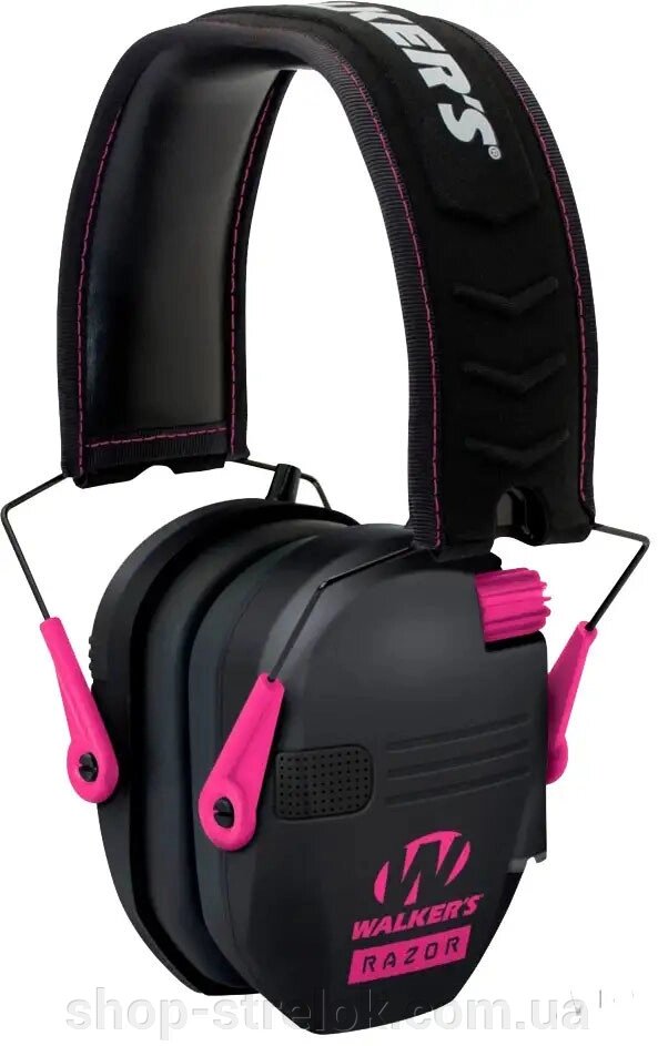 Навушники Walker's Razor Pink активні від компанії Магазин «СТРІЛОК» - фото 1