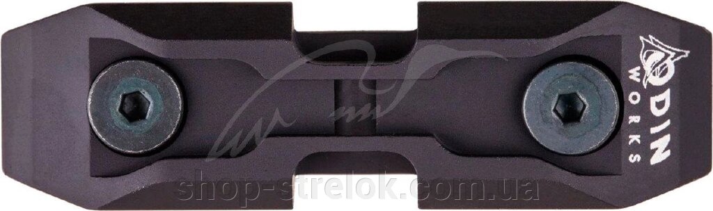 Низькопрофільний адаптер для сошок ODIN K-Pod на базу кріплення KeyMod Колір - Чорний від компанії Магазин «СТРІЛОК» - фото 1