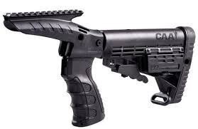 Обвіс тактичний CAA для Rem870 (комплект обладнано пістолетною рукояткою, план ц: чорний від компанії Магазин «СТРІЛОК» - фото 1