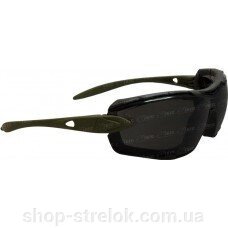 Окуляри Swiss Eye Detection, 2 комплекти змінних лінз, знімна пилова захист, ц: оливковий від компанії Магазин «СТРІЛОК» - фото 1