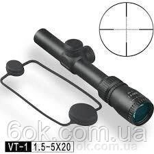 Оптичний приціл Discovery Optics VT-1 PRO 1,5-5X20 від компанії Магазин «СТРІЛОК» - фото 1