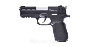 Сигнально-стартовий пістолет KUZEY S-320-3, 18+1/9 мм (Black/Black Grips) add 1 magazine.