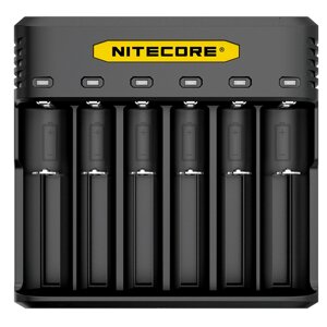Швидке шестиканальное зарядний пристрій Nitecore Q6