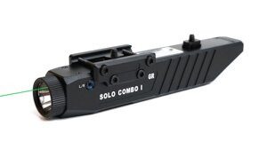 Тактичний ліхтар 1000 Lm з ЛЦУ XGun Venom SOLO COMBO I GR на Picatinny/M-LOK