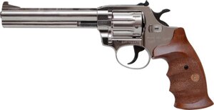Револьвер під патрон Флобера Alfa 461 6" нікель дерево