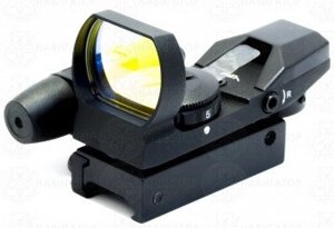 Коліматорний приціл SightecS Laser Dual Shot Reflex Sight відкритий (FT13002)