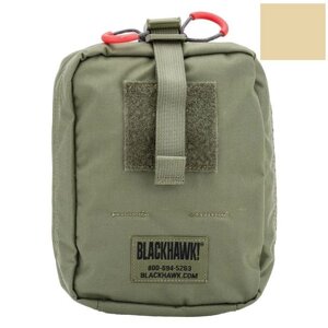 Підсумок BLACKHAWK медичний, бистросьемний 7 "H x 5.5" W x 3 "D ц: пісочний