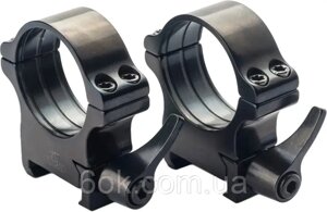 Швидкоз’ємні кільця Rusan QR. Weaver. Сталь. Ø 30 мм. BH10 мм