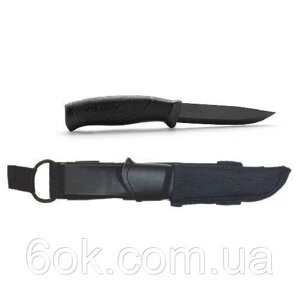 Ніж Morakniv Companion Tactical BlackBlade чорний клинок колір рукоятки чорний