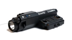 Тактичний ліхтар 1600 Lm с IR ЛЦУ XGun RAPID COMBO IR