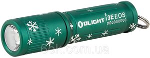 Ліхтар-брелок Olight I3E EOS. Snowflake green