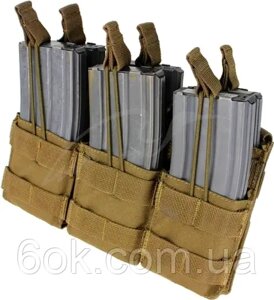 Підсумок Condor Triple Stacker M4 Mag Pouch. Coyote brown