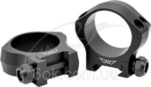 Кільця Warner. Mountain Tech Scope Rings 1"(25.4) Low. 7075/T6 сплав. Weaver