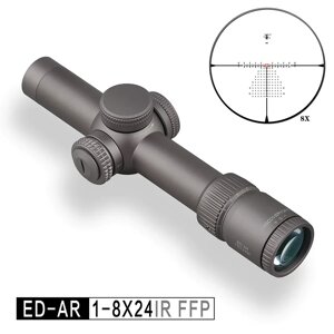 Discovery Optics ED 1-8x24 FFP, 34 мм
