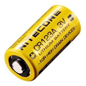 Батарея CR123A (1550mAh) Nitecore