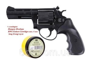 Револьвер флобера ME 38 Magnum 4R (black) + у подарунок Патрон Флобера