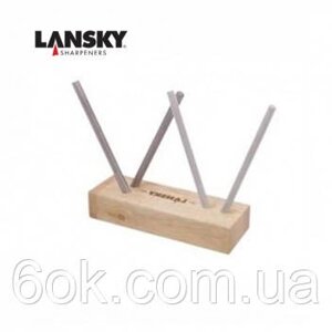 Точильний набір Lansky Diamond/Ceramic 4 Rod Turn Box , зерно. 600/1000