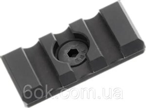 Планка Leapers UTG PRO M-LOK. 3-Slot Picatinny. Black