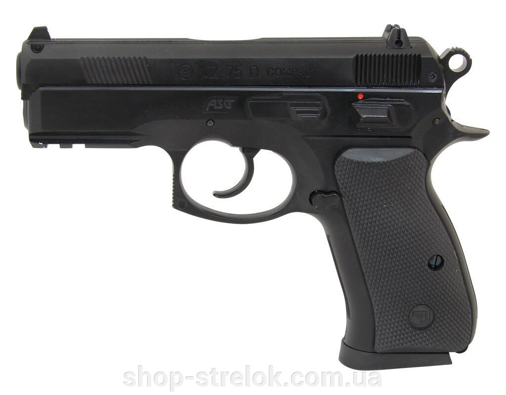 Пістолет пневматичний ASG CZ 75D Compact від компанії Магазин «СТРІЛОК» - фото 1