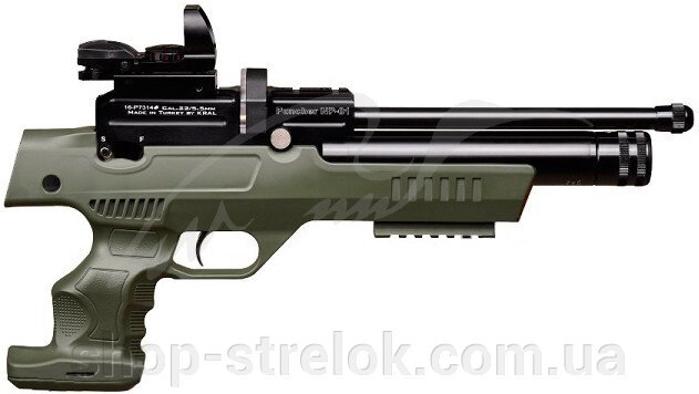 Пістолет пневматичний Kral NP-01 PCP 4.5 мм ц: olive від компанії Магазин «СТРІЛОК» - фото 1