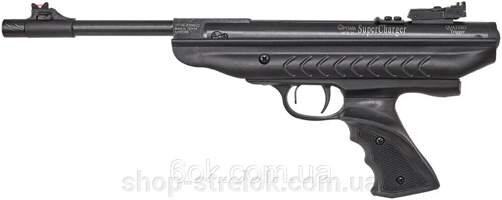 Пістолет пневматичний Optima Mod. 25 SuperCharger кал. 4,5 мм від компанії Магазин «СТРІЛОК» - фото 1