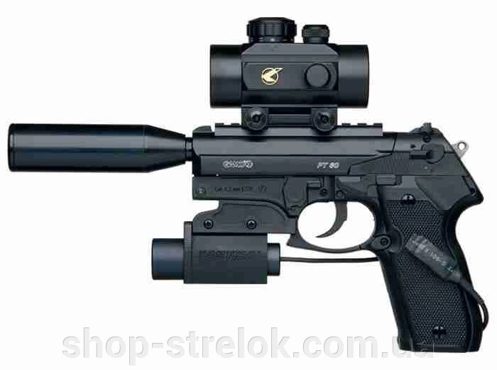 Пневматичний пістолет Gamo PT-80 Tactical від компанії Магазин «СТРІЛОК» - фото 1