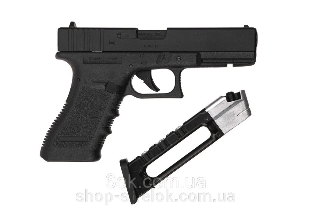 Пневматичний пістолет Umarex Glock 17 Blowback кал. 4,5 мм від компанії Магазин «СТРІЛОК» - фото 1