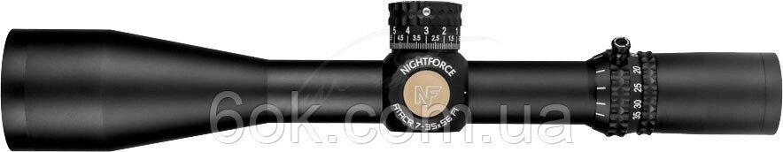 Приціл Nightforce ATACR 7-35x56 F1 ZeroS 0.1 MIL DigIllum PTL сітка Mil-XT з підсвіткою від компанії Магазин «СТРІЛОК» - фото 1
