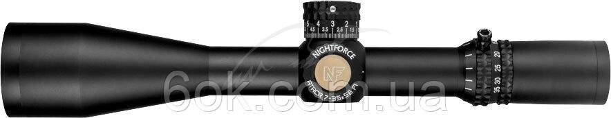 Приціл Nightforce ATACR 7-35x56 F2 ZeroS 0.1Mil сітка Mil-C з підсвіткою від компанії Магазин «СТРІЛОК» - фото 1