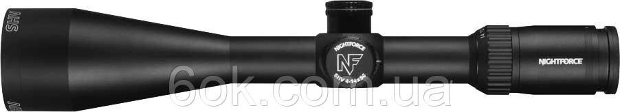 Приціл Nightforce SHV 4-14x56 F2 0.250 MOA сітка MOAR з підсвічуванням від компанії Магазин «СТРІЛОК» - фото 1