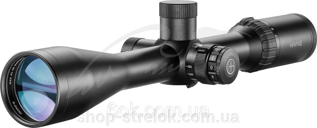 Приціл оптичний Hawke Airmax 30 FFP 6-24x50 SF сітка AMX з підсвіткою від компанії Магазин «СТРІЛОК» - фото 1