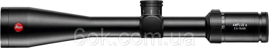 Приціл оптичний Leica Amplus 6 2,5-15x50 BDC прицільна сітка L- 4а з підсвічуванням від компанії Магазин «СТРІЛОК» - фото 1