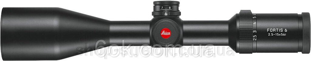 Приціл оптичний Leica Fortis 6 2,5-15x56 прицільна сітка L- 4а з підсвічуванням. BDC від компанії Магазин «СТРІЛОК» - фото 1